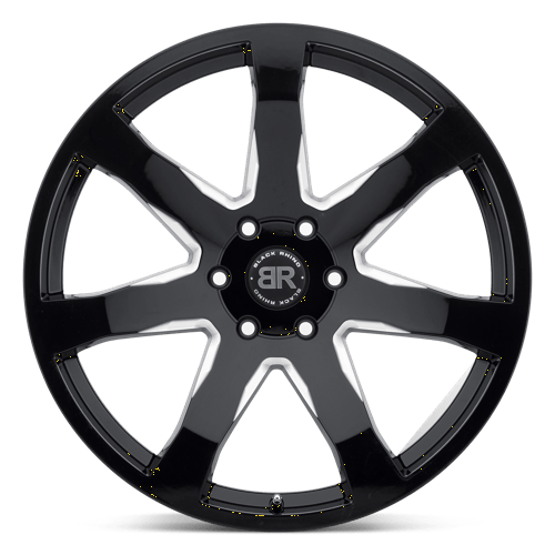 BRMZA 20X8.5 6X5.5 G-BLK-MILL 45MM