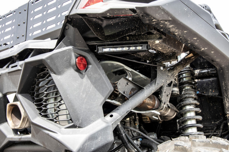 Rough Country LED LIGHT TAIL LIGHT MOUNT | 6" BLACK SLIMLINE PAIR | CAN-AM MAVERICK X3 (17-22)