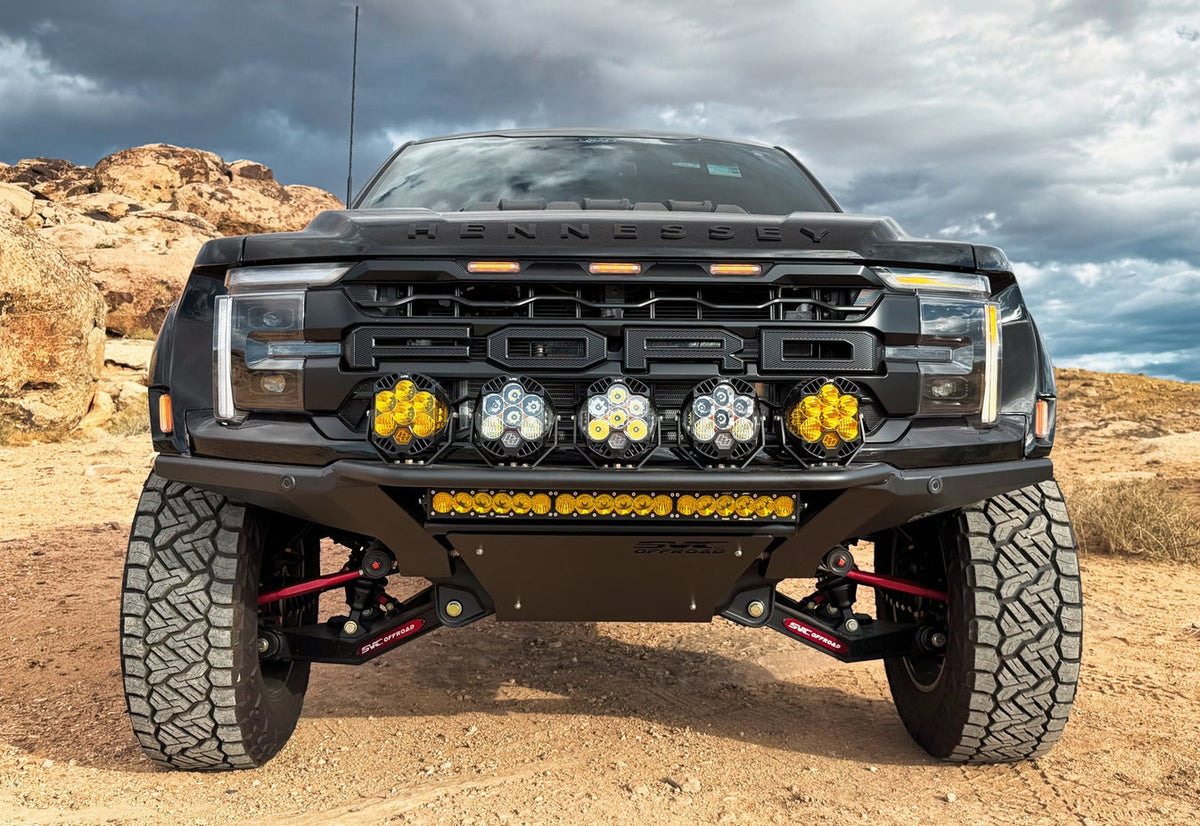 2023+ Ford F-150 Raptor R Mojave Frame Cut Front Bumper with Heat Exchanger