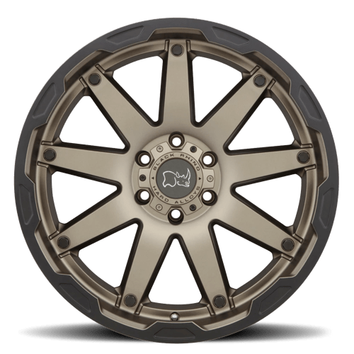 BROCN 17X9.5 6X5.5 M-BRNZ-BLK-LP -18MM