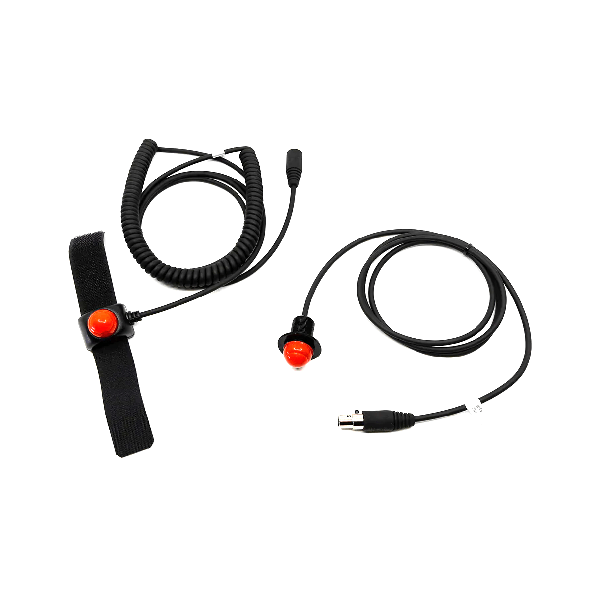 Can Am X3 Trax Communications Package featuring a headset with a push-to-talk button and coiled cable for clear communication.