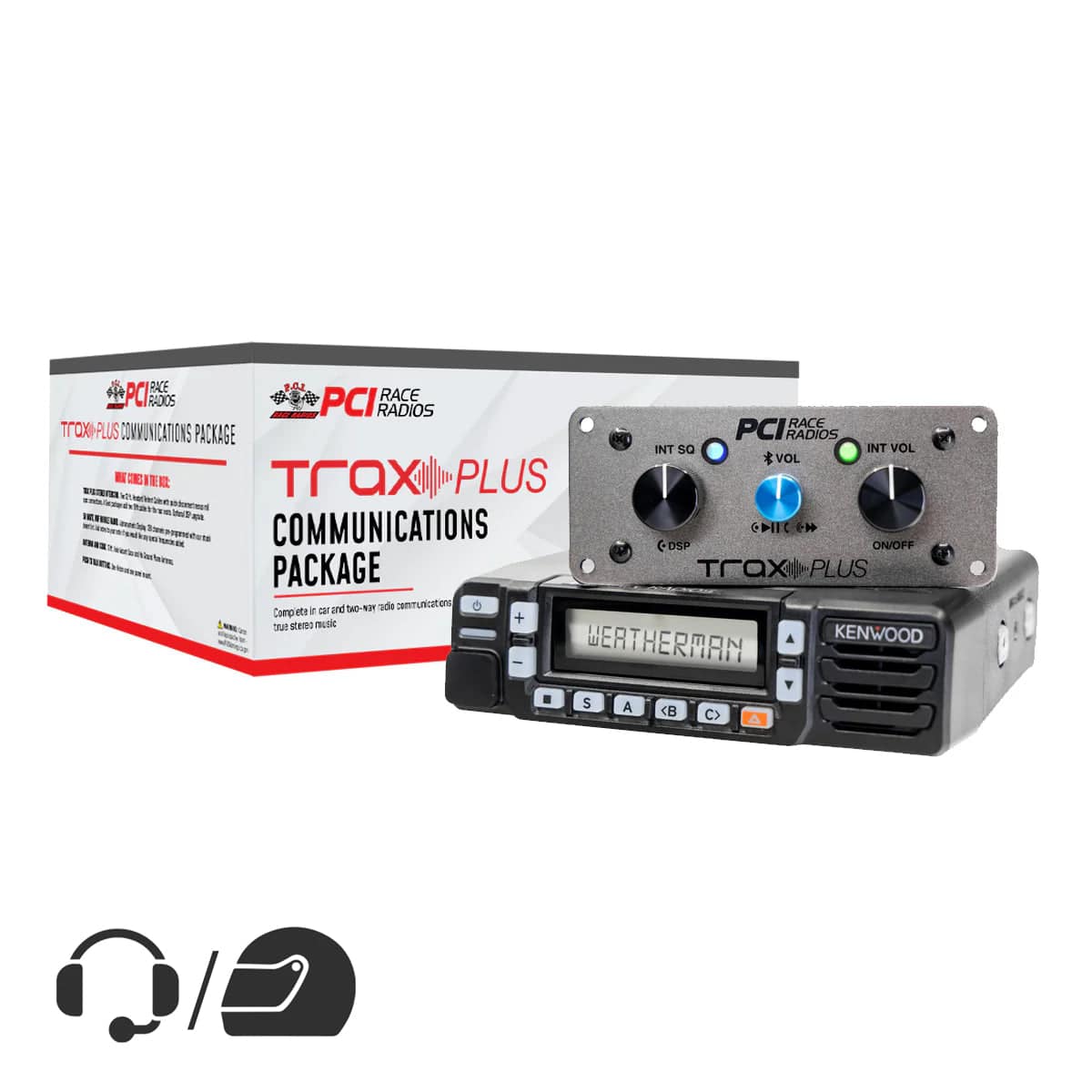 Trax Communications Package - PCI Race Radios