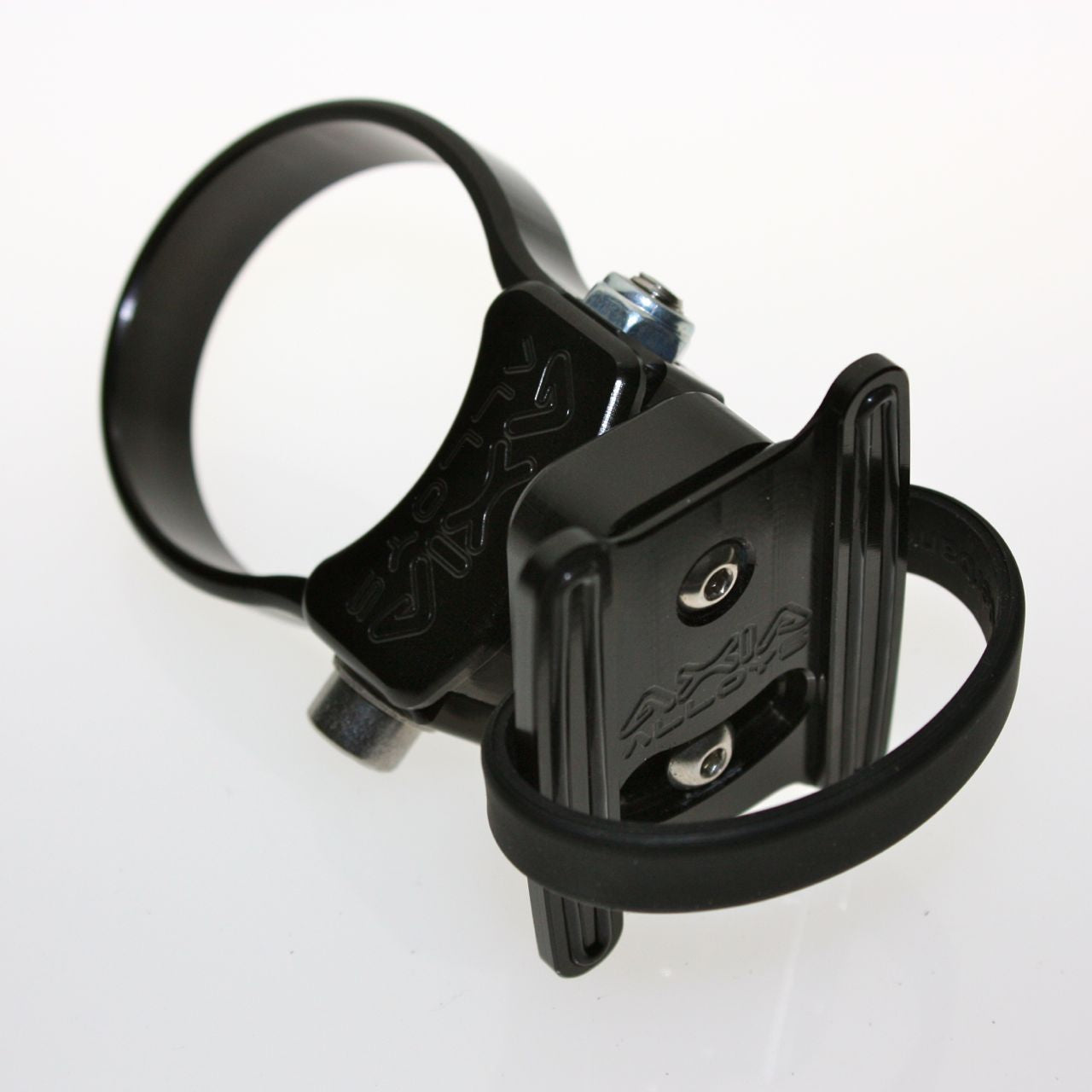 Small cell phone CAGE / HANDLEBAR MOUNT Ipod nano Iphone - by Axia Alloys