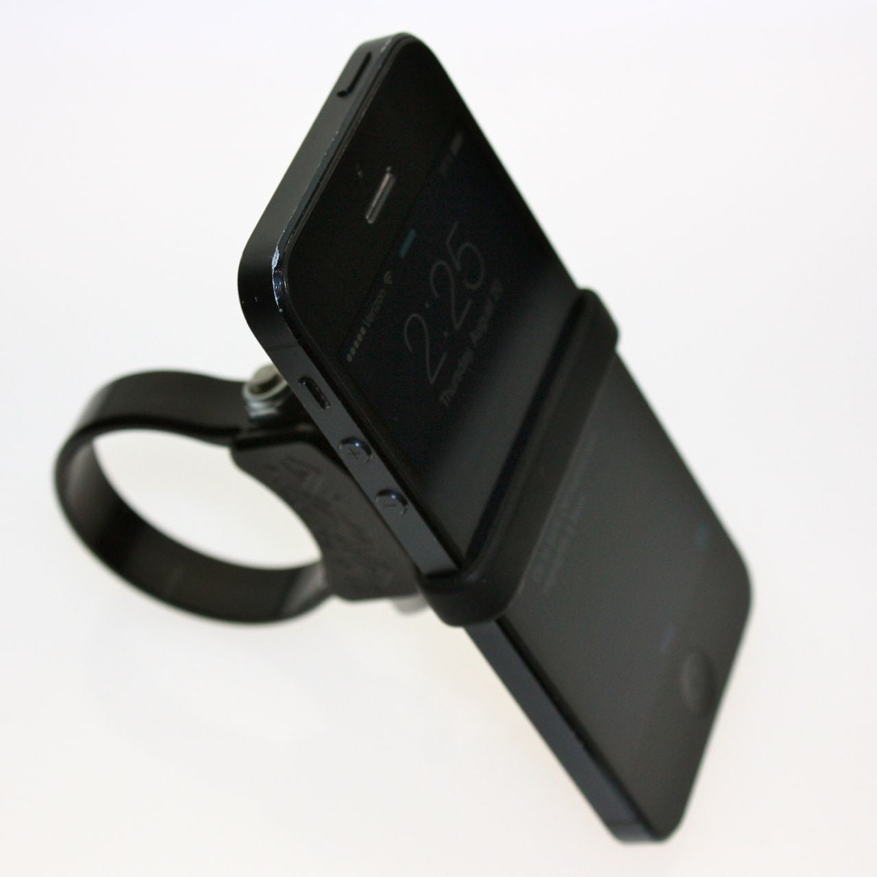 Small cell phone CAGE / HANDLEBAR MOUNT Ipod nano Iphone - by Axia Alloys
