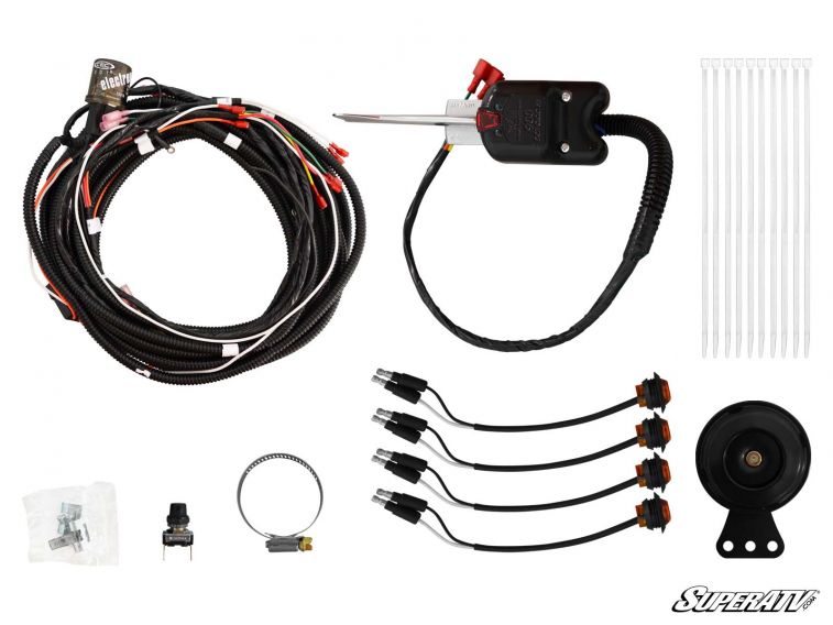 Polaris RZR 570/800/900 XP Plug & Play Turn Signal Kit (4 LED kit) by SuperATV