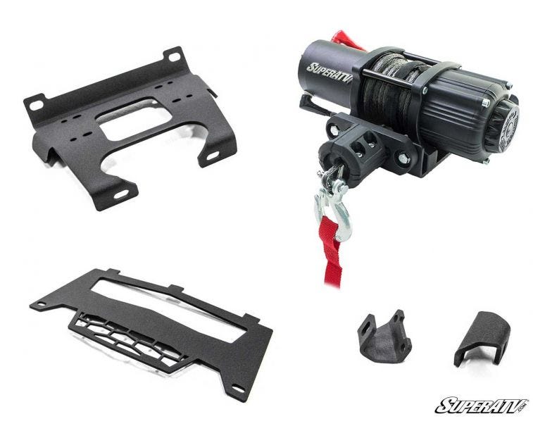 Polaris General Winch Mounting Plate by SuperATV