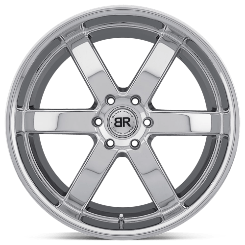 BRPND 24X10 6X5.5 CHROME 25MM