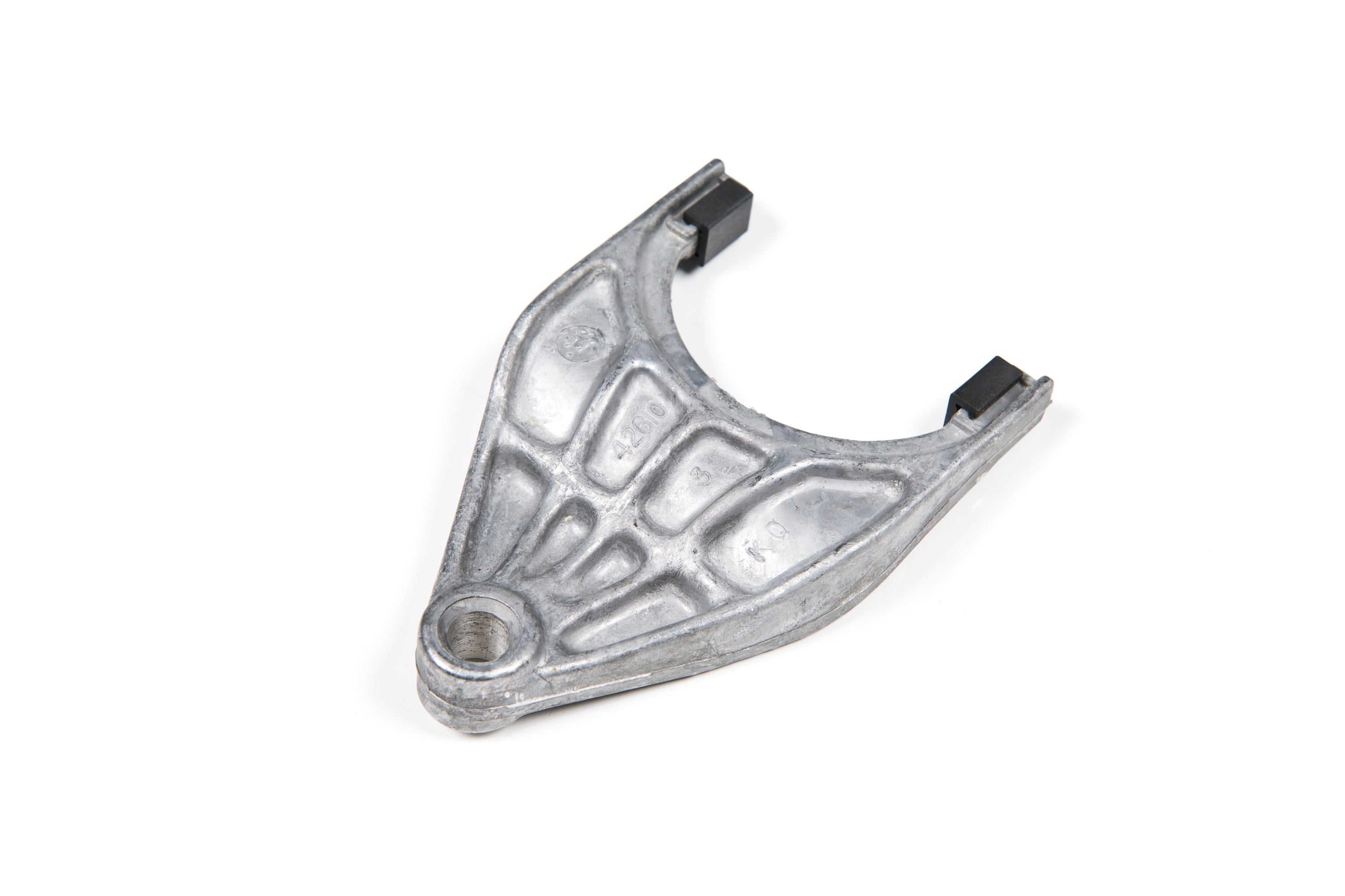 Heavy-duty 4x4 Posi-Lok shift fork for Wrangler YJ, Cherokee XJ, and Comanche MJ, designed for reliable performance.
