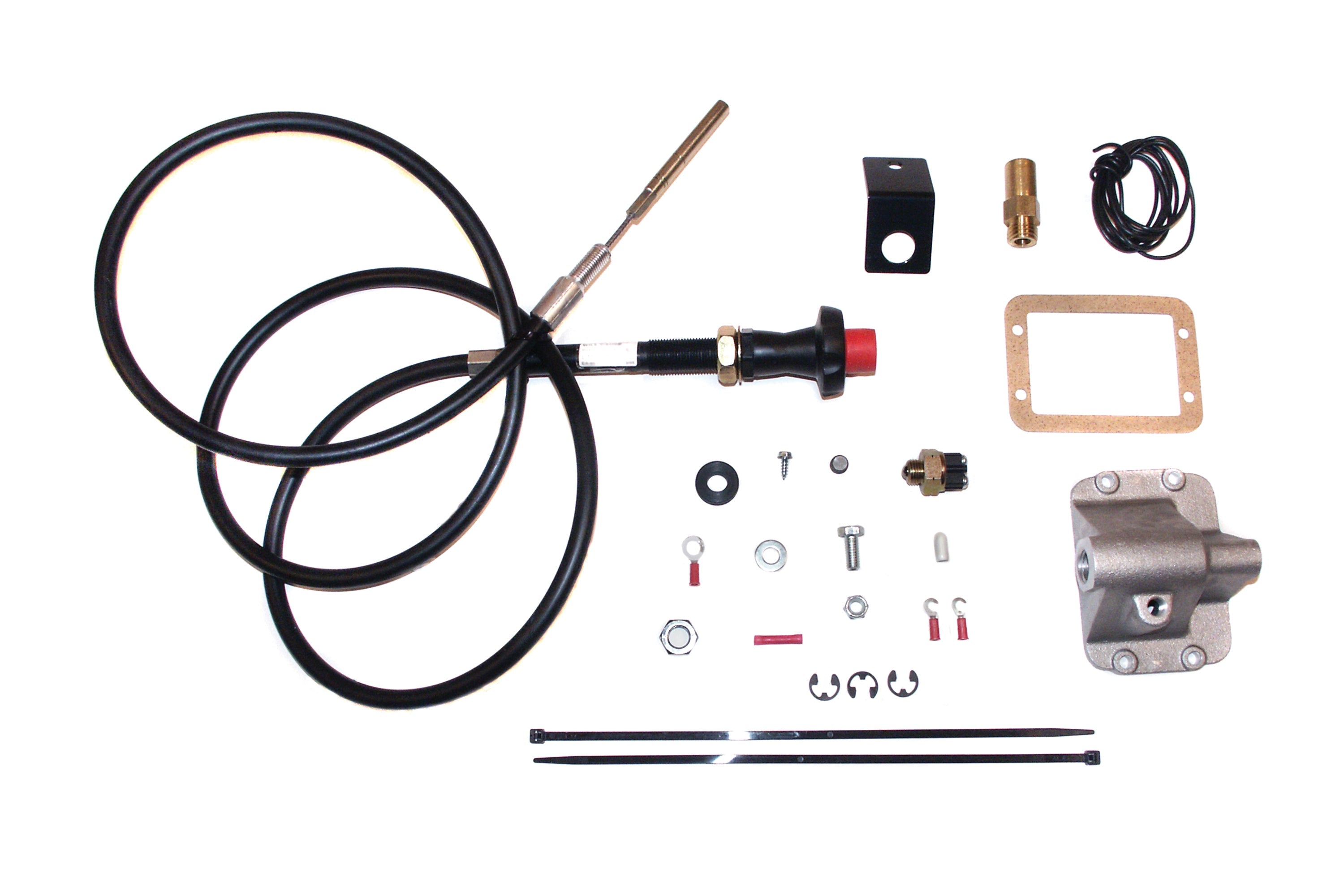 4x4 Posi-Lok Positive Axle Engagement System components for Wrangler YJ, Cherokee XJ, Comanche MJ with 3-inch lift.
