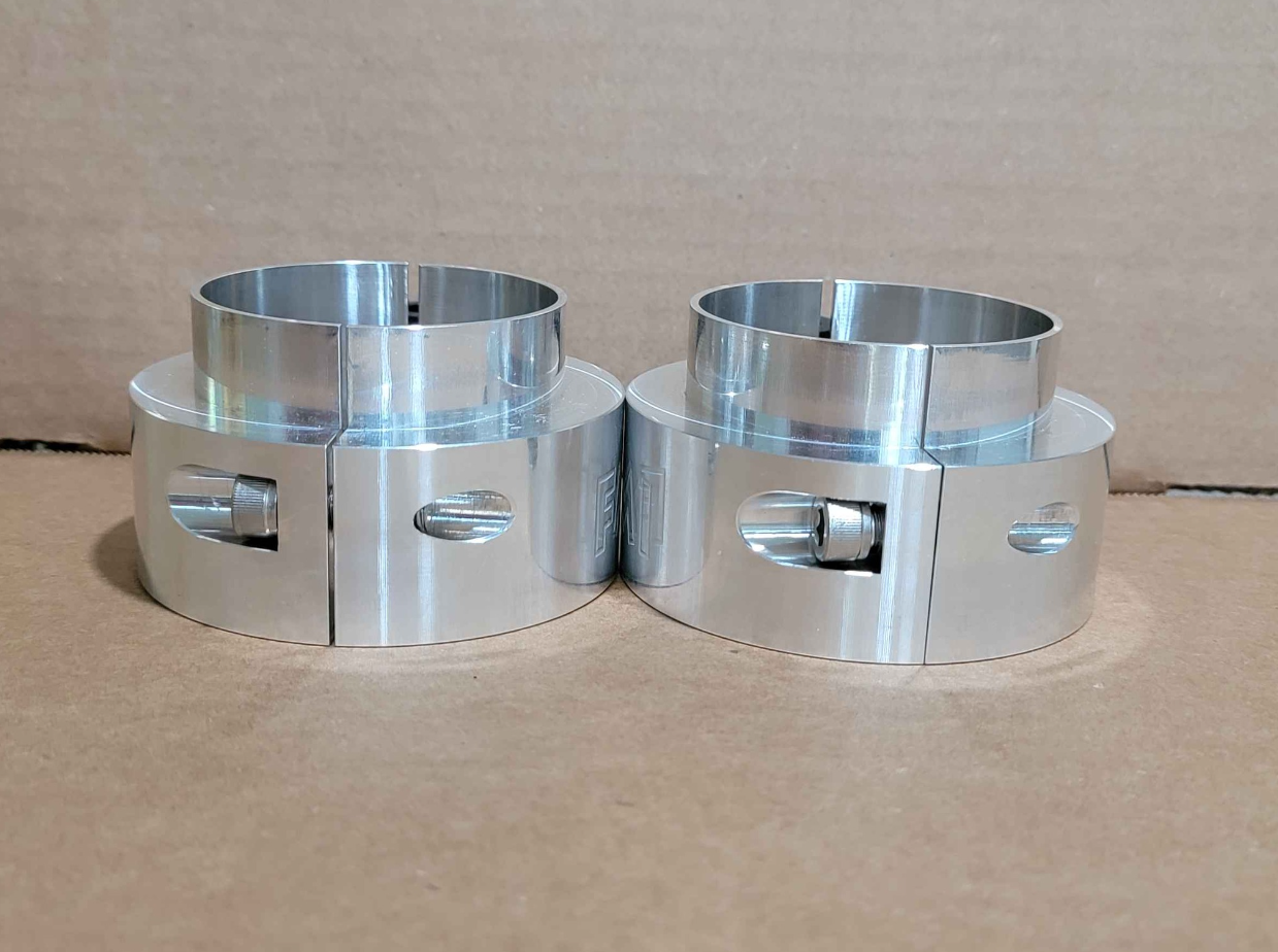 2.5 inch front leveling kit for 2025 Ram RHO, featuring durable aluminum spacers for improved vehicle stance and handling.