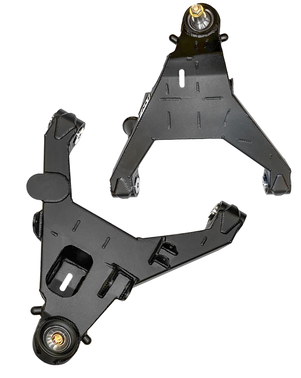 2024+ Ranger Raptor fabricated lower A-arm kit designed for stock width, featuring durable construction for enhanced performance.