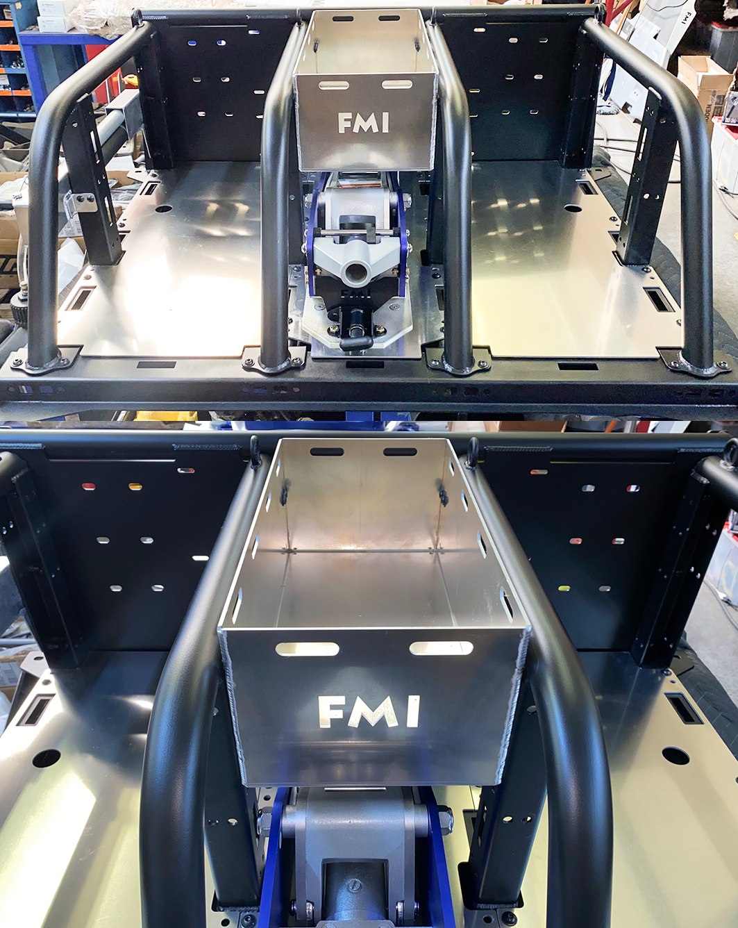 Modular bed organizer for 2024 Ranger and Ranger Raptor, featuring durable construction and versatile storage options.
