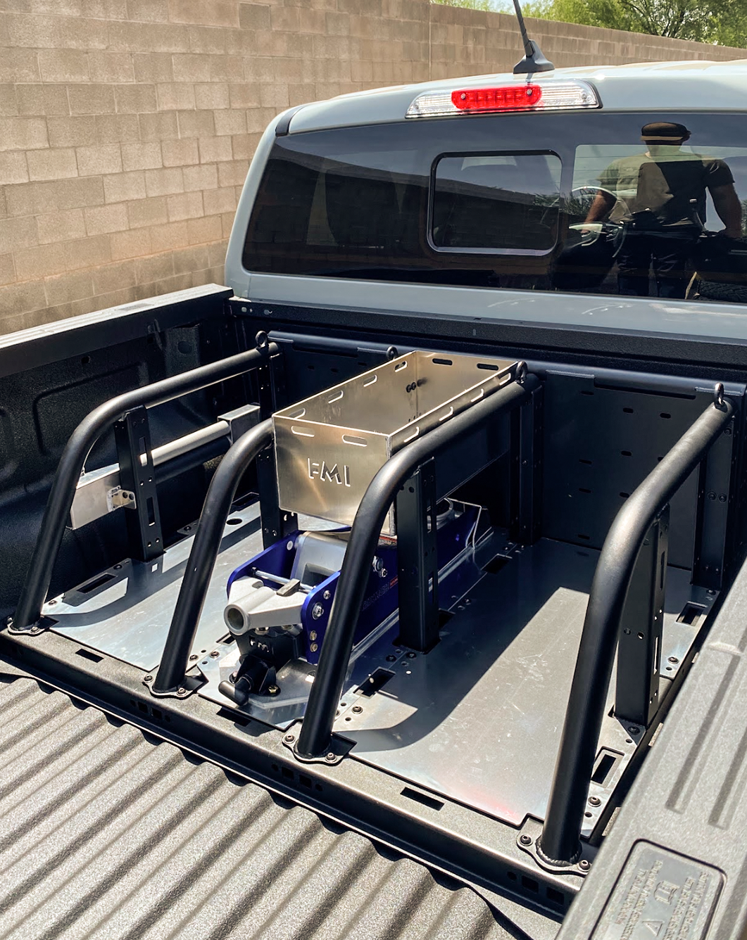 Modular bed organizer for 2024 Ranger and Ranger Raptor, featuring durable construction and secure storage solutions.