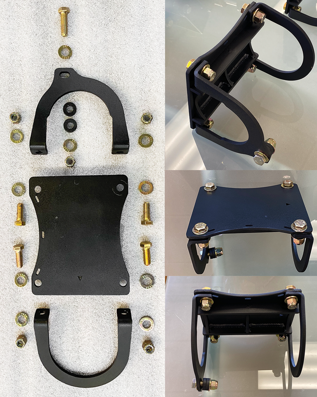 Adjustable rear bump stop for 2024 Ranger Raptor, featuring durable construction and installation hardware included.