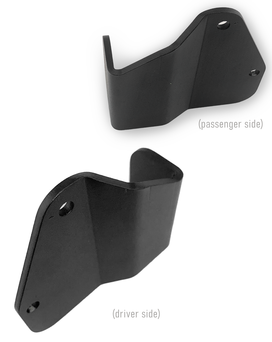 Rear suspension travel sensor wire protector for 2024+ Ranger Raptor, designed for driver and passenger sides. Durable black finish.