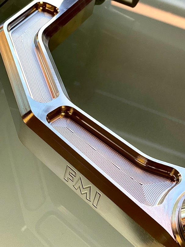 2024 Ranger Raptor billet upper control arm kit showcasing precision machining and stock length design for enhanced performance.