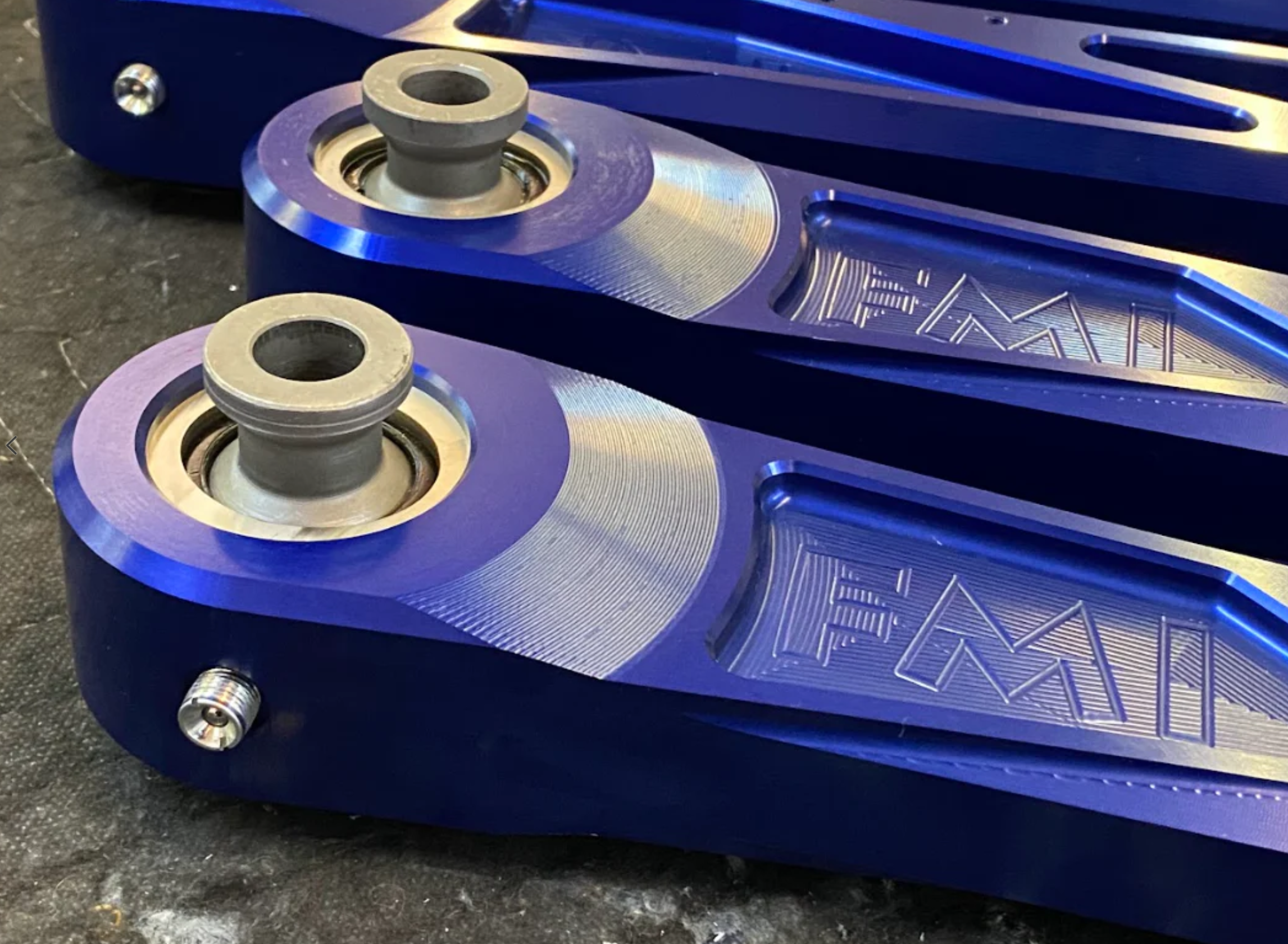 Rear upper billet aluminum suspension arms for 2024 Ranger Raptor featuring ultra-flex joints for enhanced performance.