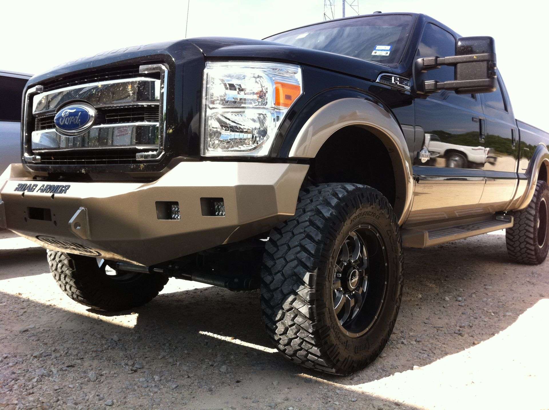 Stealth Front Winch Bumper - Texture Black 2011-2016 Ford F-250 F-350
