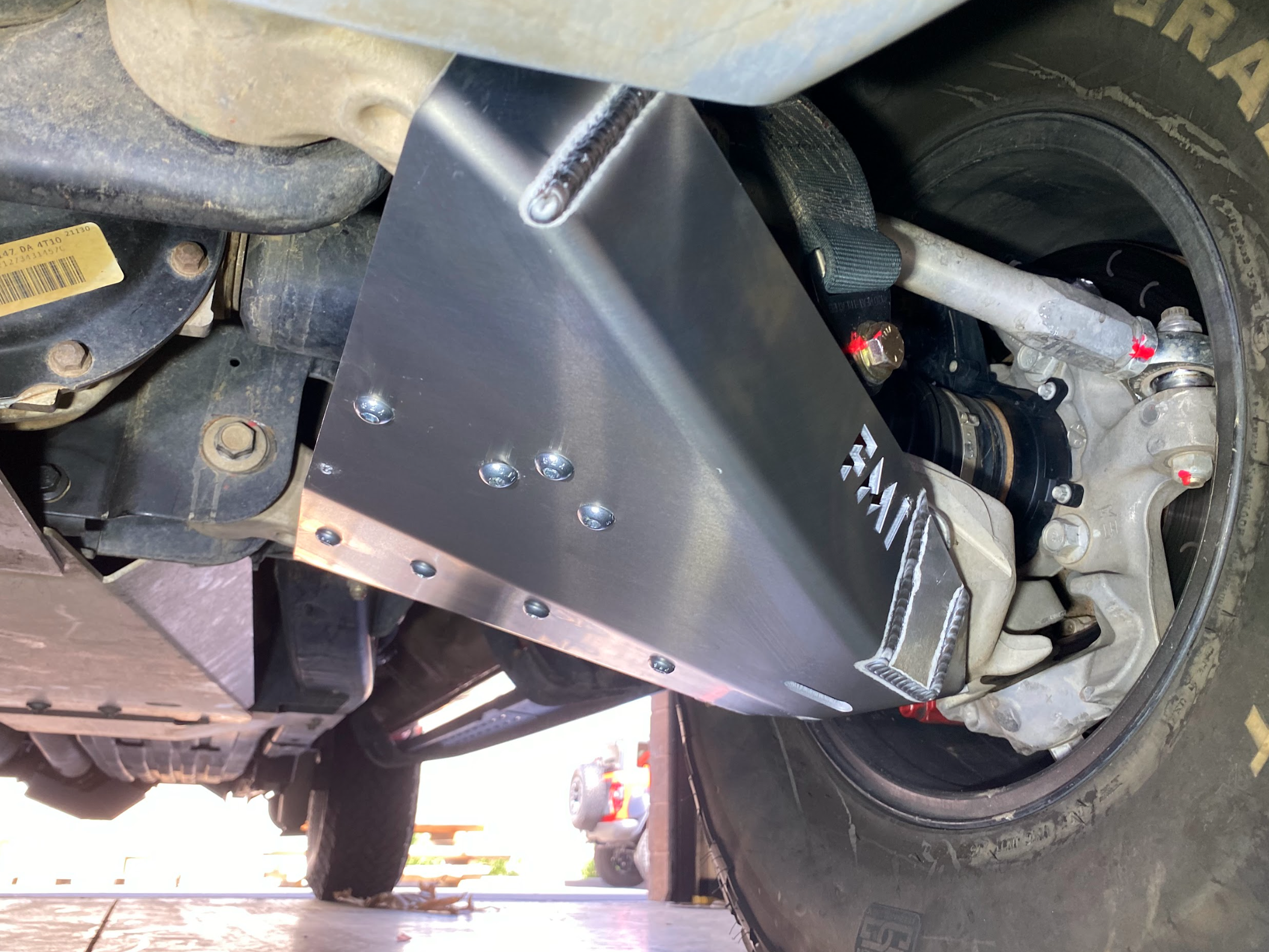 Gen 3 Raptor (2021-2024) Lower Control Arm Skid Plate - Stock Arm
