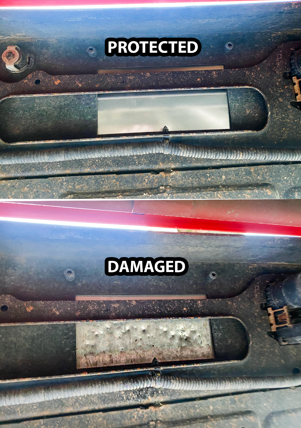 Gen 3 Raptor Rear License Plate Backer (2021-2023)