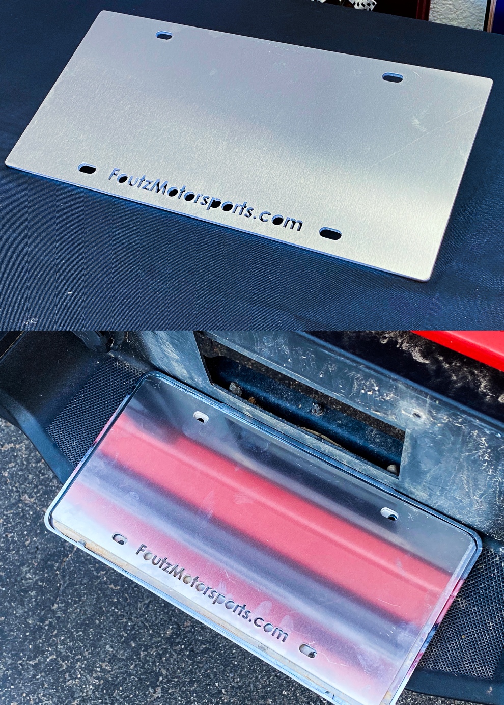 Gen 3 Raptor Rear License Plate Backer (2021-2023)
