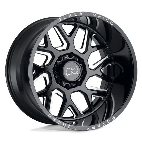 BRRPR 22X14 8X170 G-BLK-MILL -76MM
