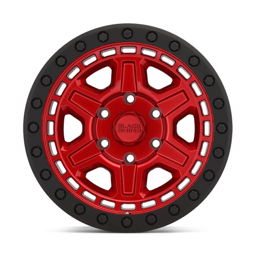 BRREN 17X8.5 6X5.5 C-RED-BLKLP 0MM