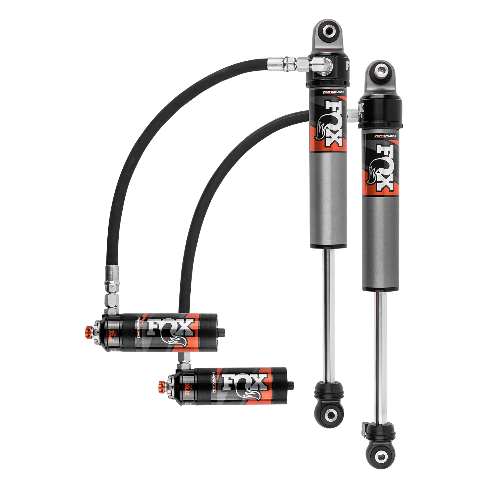 FOX 2.5 Reservoir Front Shocks Adjustable | Performance Elite | 4.5-6 Inch Lift | Wrangler JL (18-26)