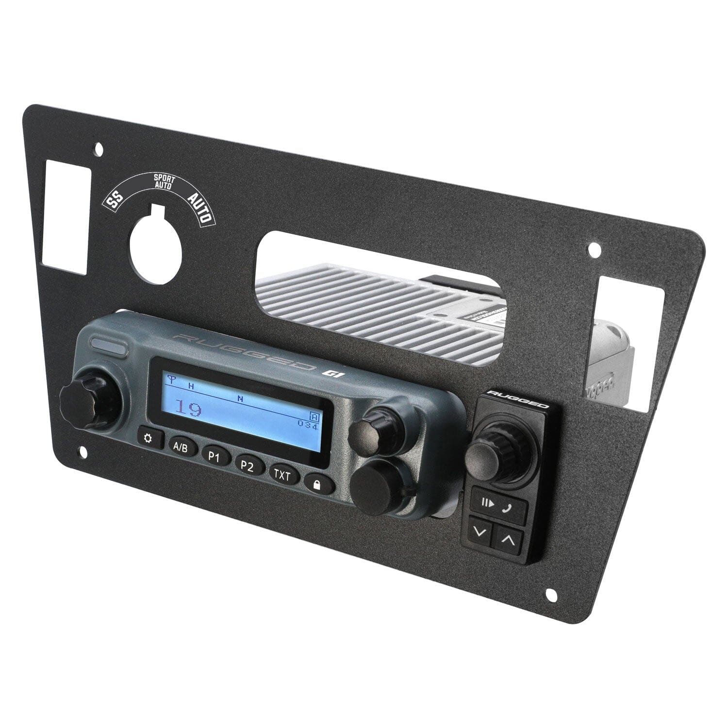 2024-2025 Yamaha YXZ 1000R Complete Communication Kit with Bluetooth Intercom and 2-Way Radio - STX Stereo Remote Head / G1 GMRS