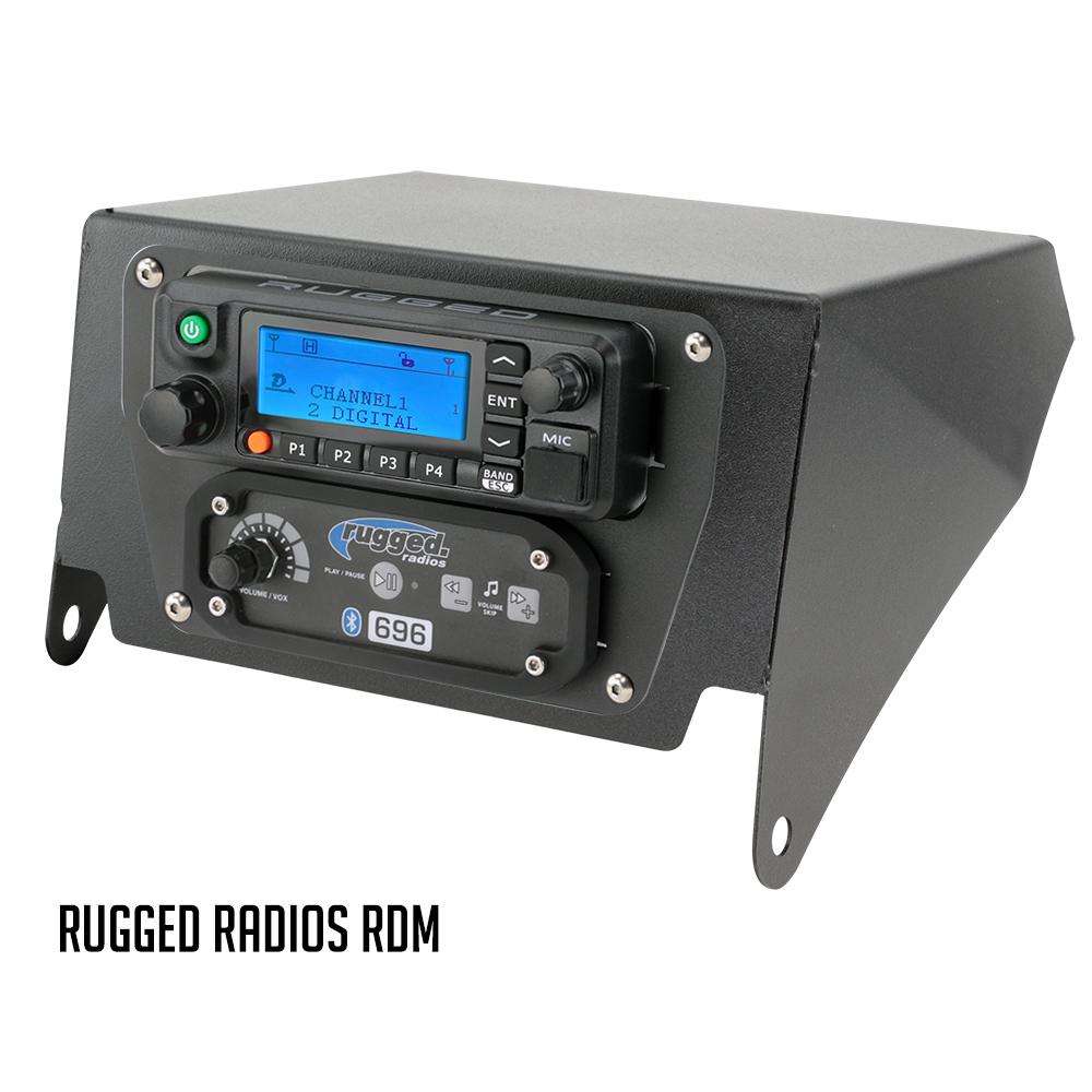 Can-Am X3 Multi-Mount Kit for Rugged UTV Intercoms and Radios, designed for secure installation of Rugged M1/G1/G4/RM45/RM60/GMR45 models.