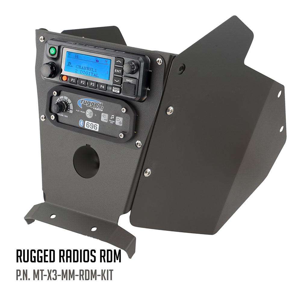 Can-Am X3 Mounting Kit with Multi Mount and Side Panels - Rugged M1/G1/G4/RM45/RM60/GMR45