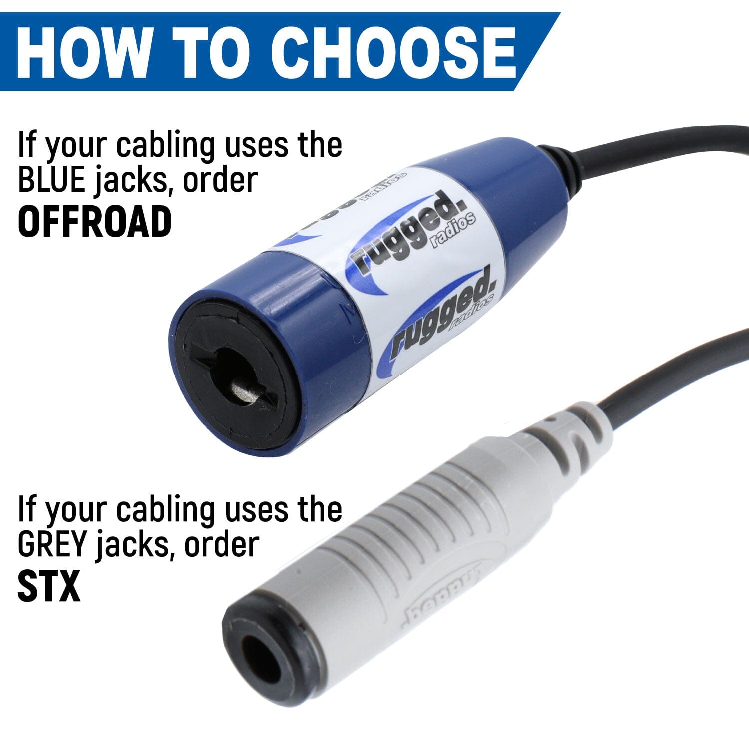 Dual Headset / Helmet Jack Flush Mount - STX Stereo