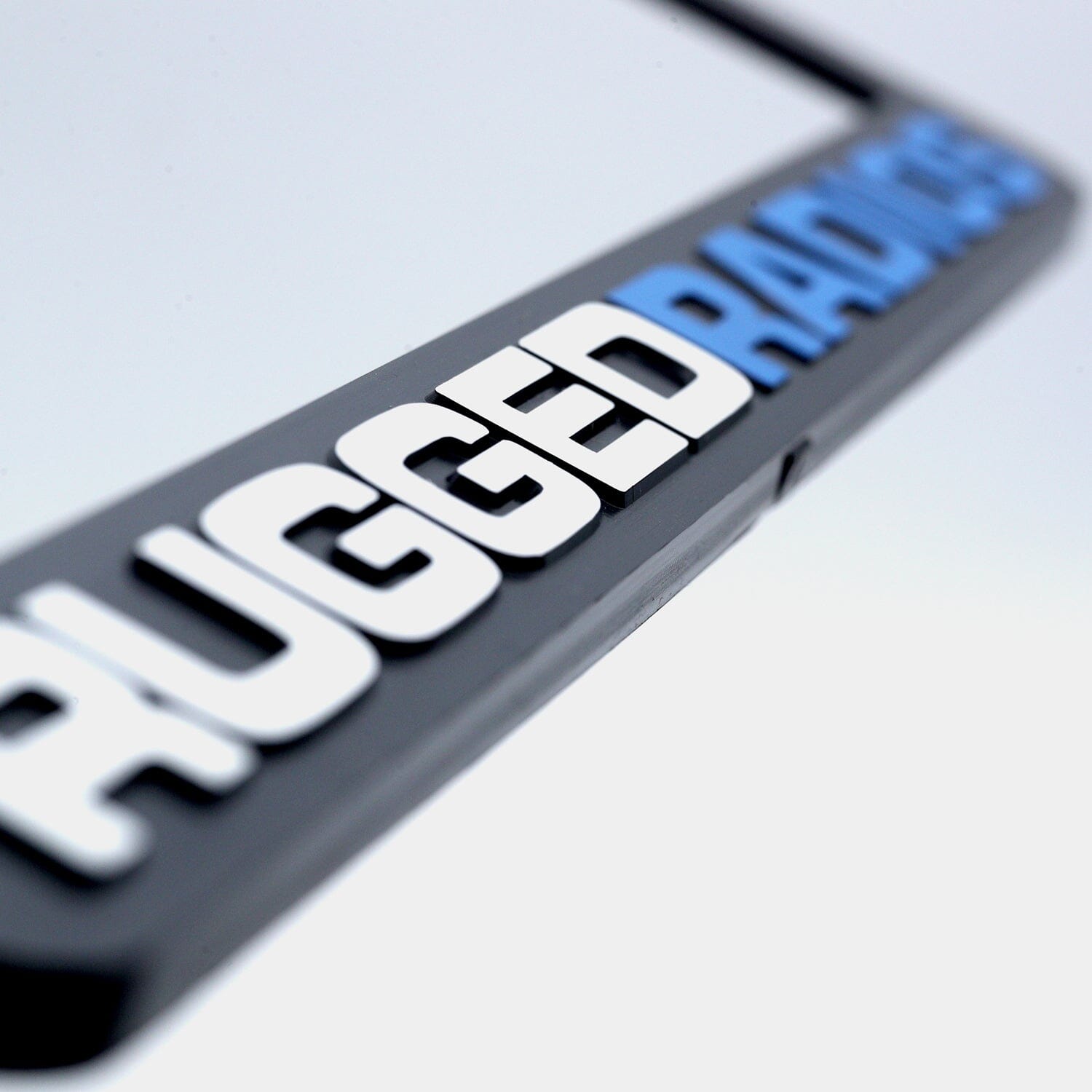 Go Further Rugged Radios License Plate Frames for Cars Trucks and Motorcycles - Cars and Trucks