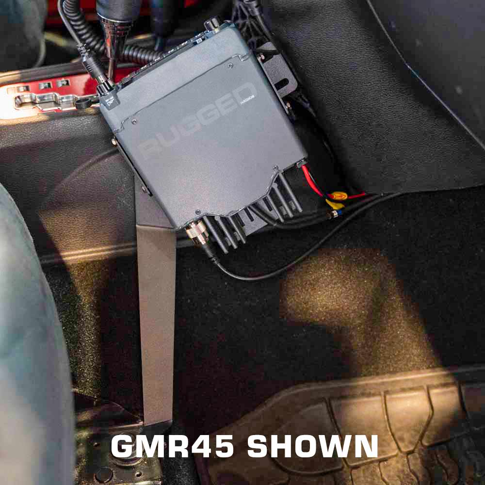 GMRS Mobile Radio Kit for Jeep Wrangler JK and JKU - JK 2-Door (07-10) and JKU 4-Door (07-19) / Rambler G4