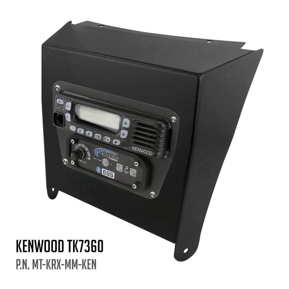 Kawasaki KRX Multi-Mount Kit for Rugged Mobile Radios and Intercom - Rugged GMR25