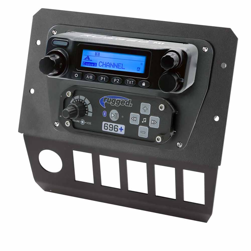 Polaris General Complete Communication Kit with Bluetooth Intercom and 2-Way Radio - 696 PLUS / M1 VHF Business Band