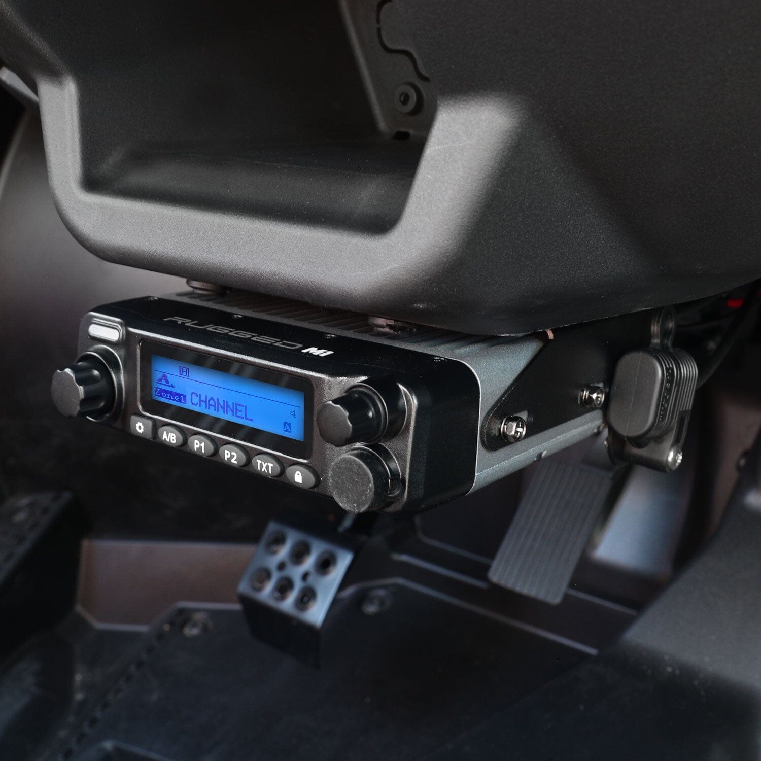 Polaris RZR XP Complete Communication Kit with Rocker Switch Bluetooth Intercom and 2-Way Radio - STX Stereo Remote Head / M1 VHF Business Band