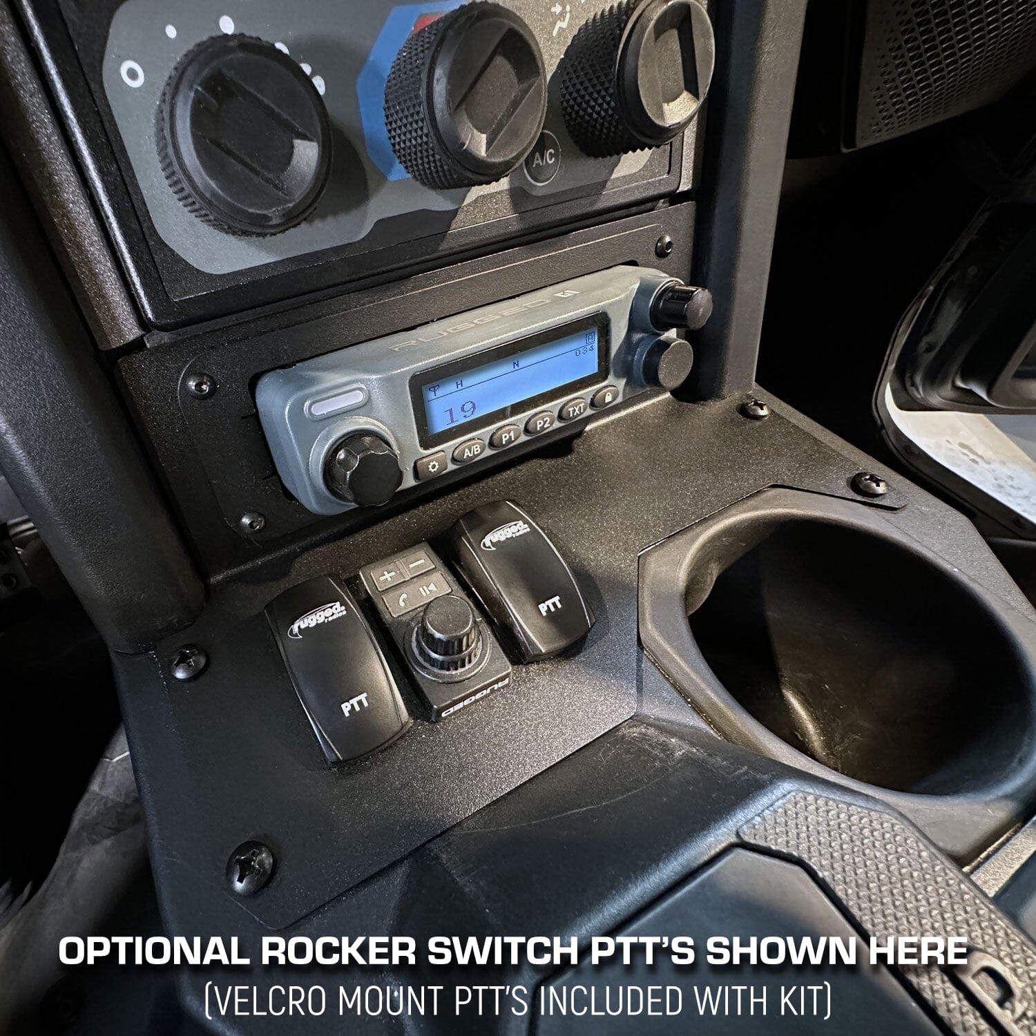 Polaris Xpedition Complete Communication Kit with Bluetooth Intercom and 2-Way Radio - 696 PLUS Remote Head Intercom / G1 GMRS