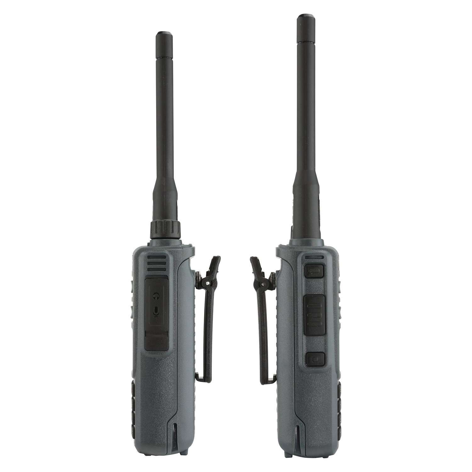 Rugged GMR2 PLUS - GMRS and FRS Two Way Handheld Radio with Mount and Intercom Cable