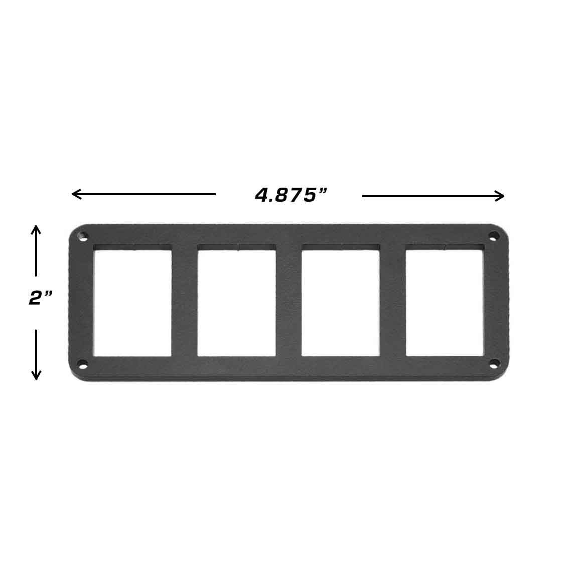 Rocker Switch Panel Bezel for OBS Ford Bronco F150 and F250 Dash