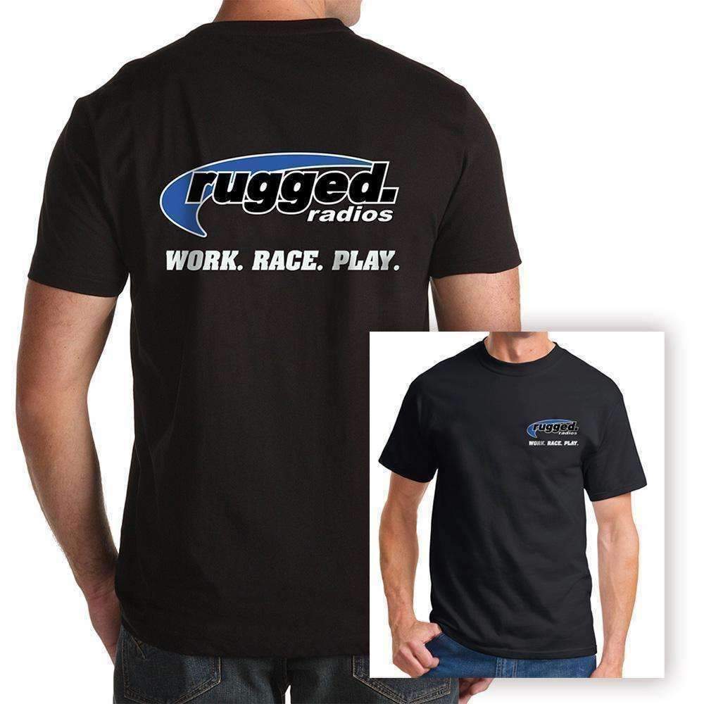 Rugged Radios CLASSIC T-Shirt - Black - Extra Large