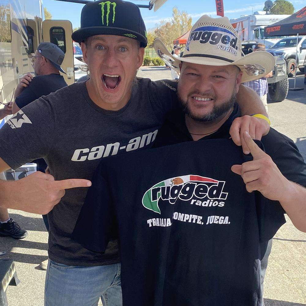 Rugged Radios MEXICAN FLAG T-Shirt - Black - XXL