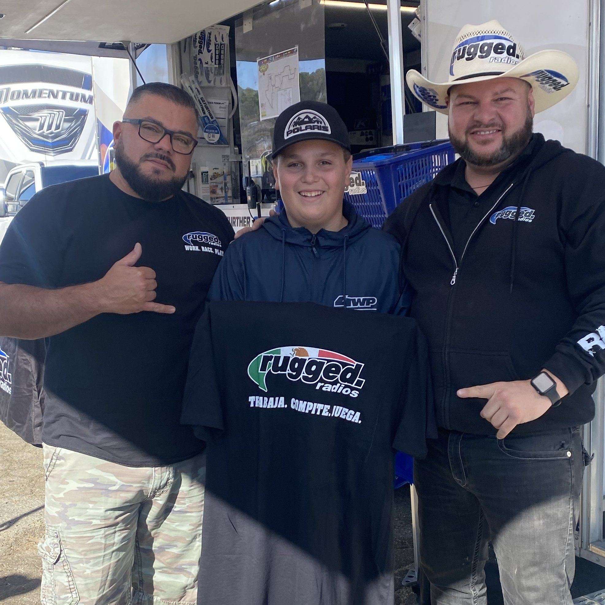 Rugged Radios MEXICAN FLAG T-Shirt - Black - XXL