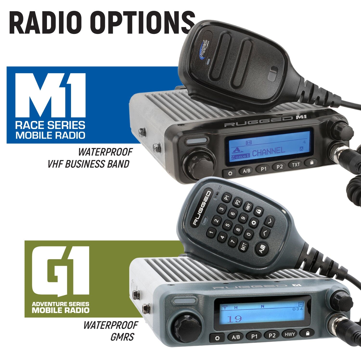 STX STEREO Complete Master Communication Kit with Intercom and 2-Way Radio - G1 GMRS