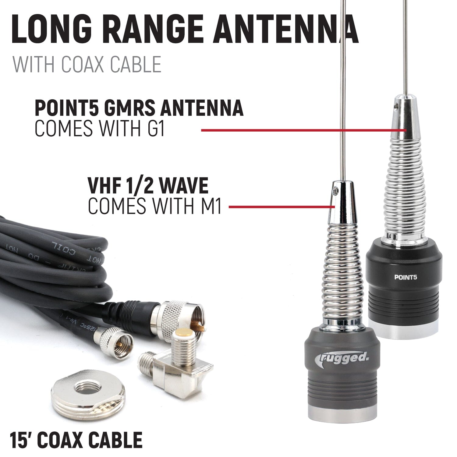 STX STEREO Complete Master Communication Kit with Intercom and 2-Way Radio - G1 GMRS