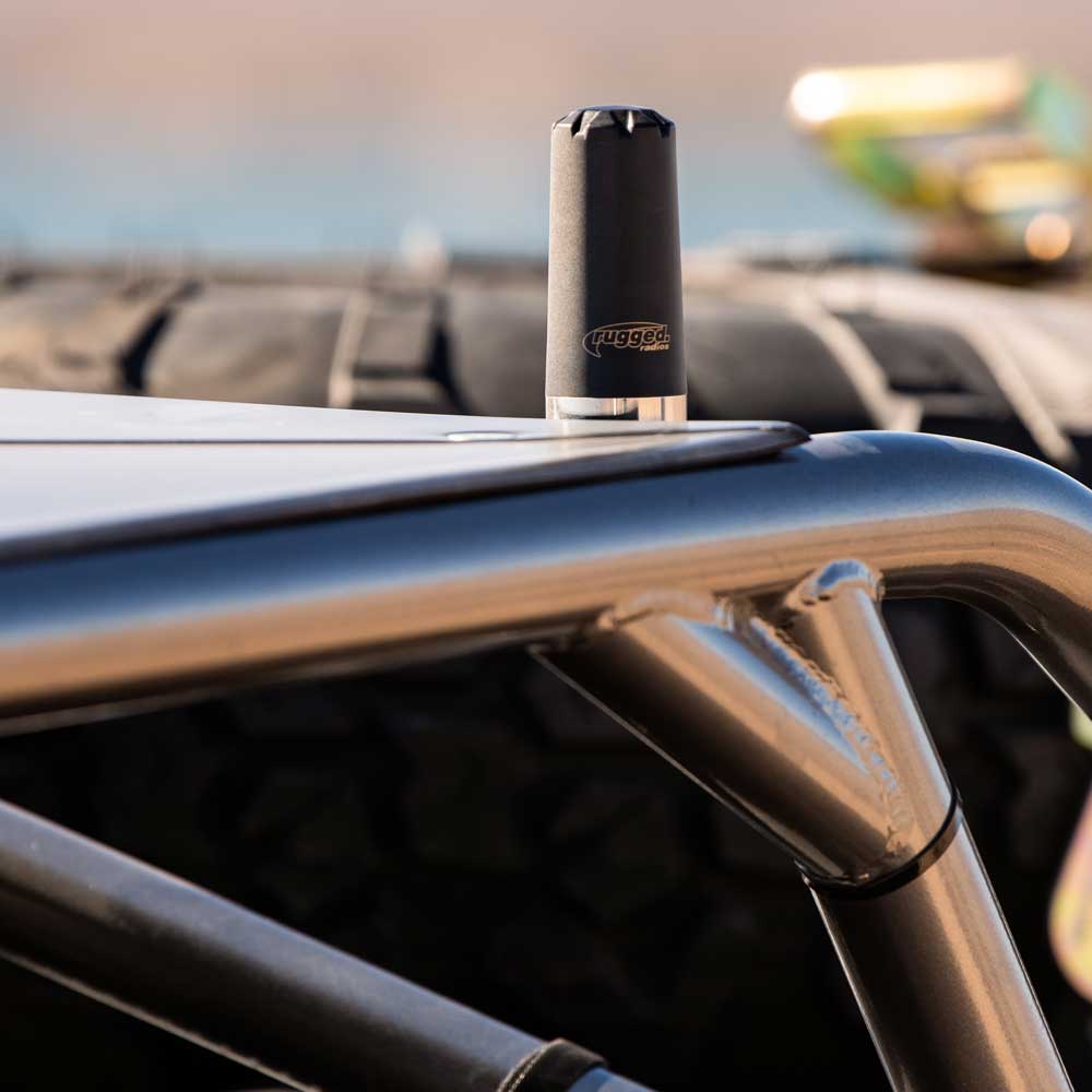 Stealth Tuned Low Profile Antenna for VHF - Non-Ground Plane