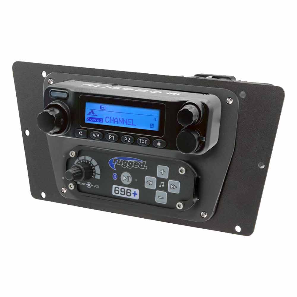 Yamaha YXZ 1000R Complete Communication Kit with Bluetooth Intercom and 2-Way Radio - 696 PLUS / G1 GMRS