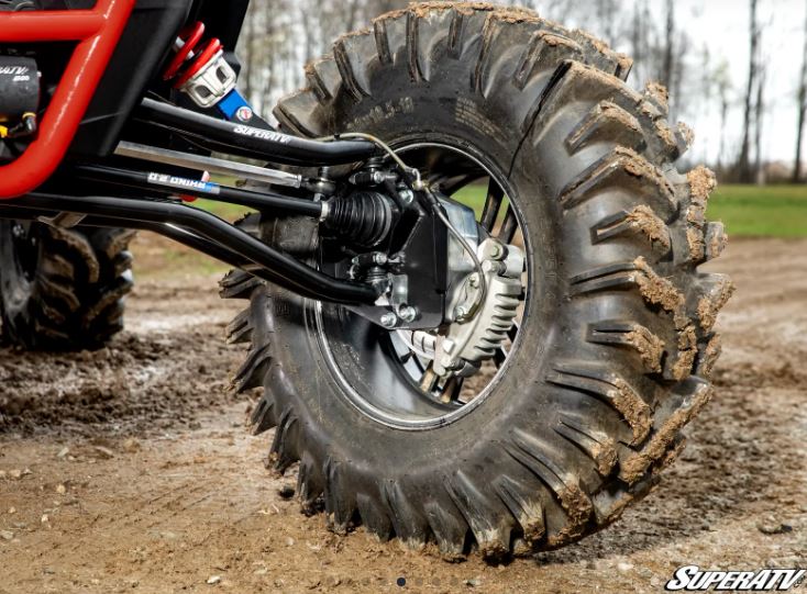 SuperATV POLARIS RZR XP TURBO S 4" PORTAL GEAR LIFT Dual Idler Only
