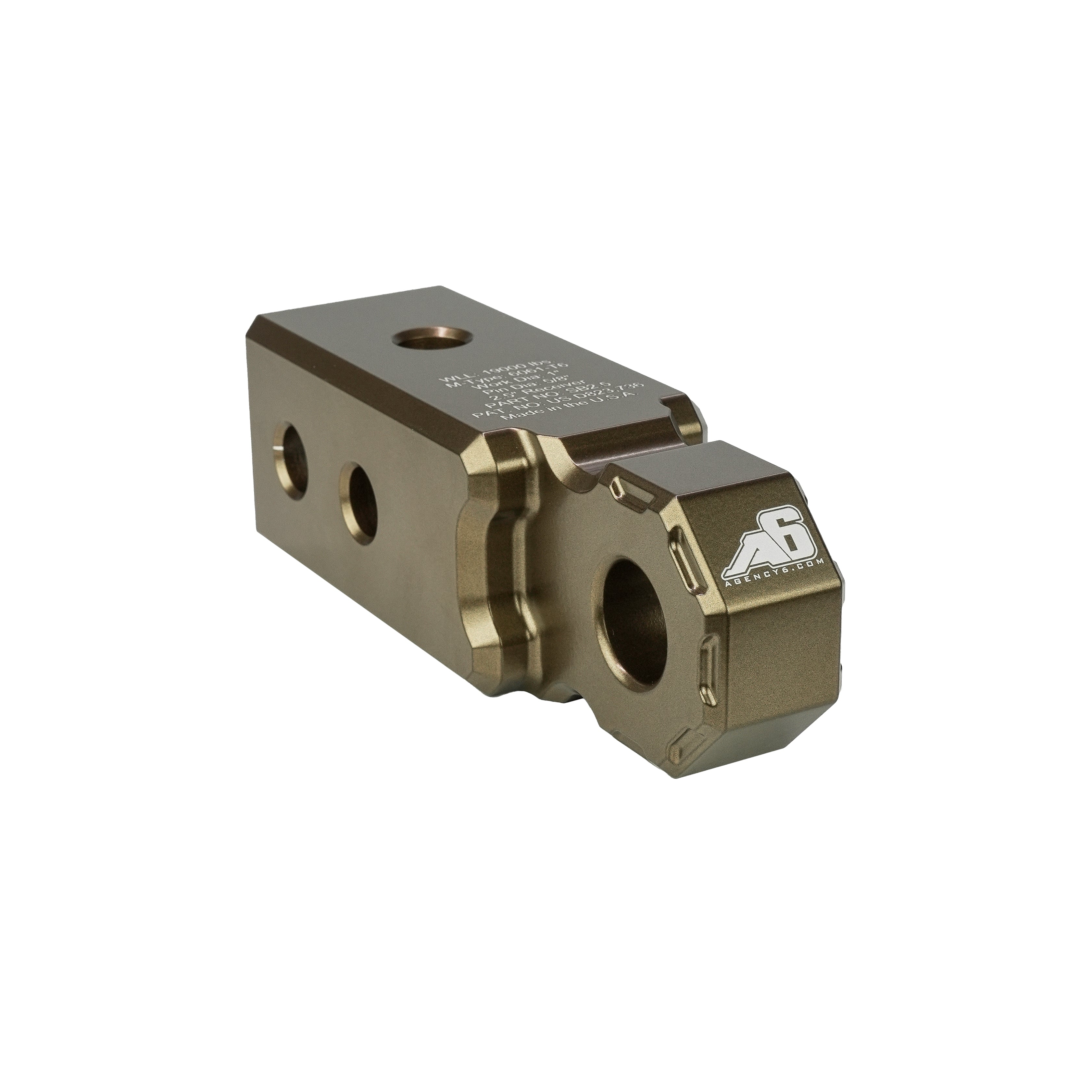 Shackle Block 2.5" Assembly - Bronze