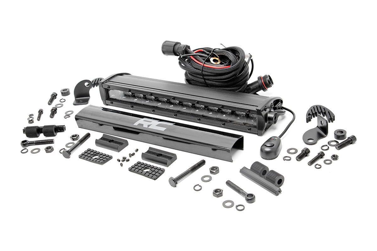 ROUGH COUNTRY 12-INCH CREE LED LIGHT BAR - (SINGLE ROW | BLACK SERIES)